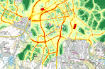 Hluková mapa pro testovací účely